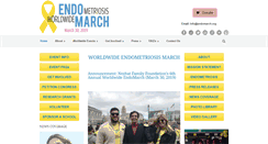 Desktop Screenshot of endomarch.org